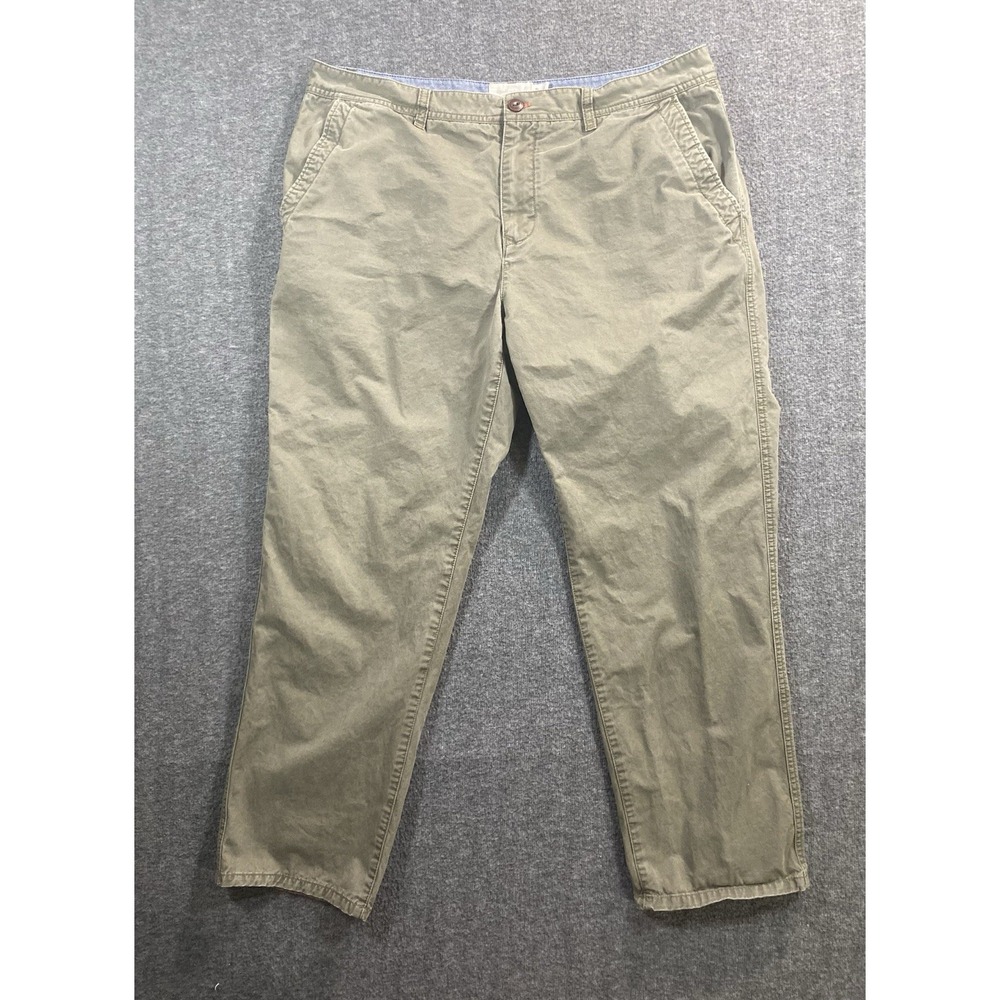 Vintage Weatherproof Pant Mens Cotton Khakis Straight Leg Workwear Size 36x30